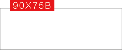 銅鋁復合暖氣片90x75B